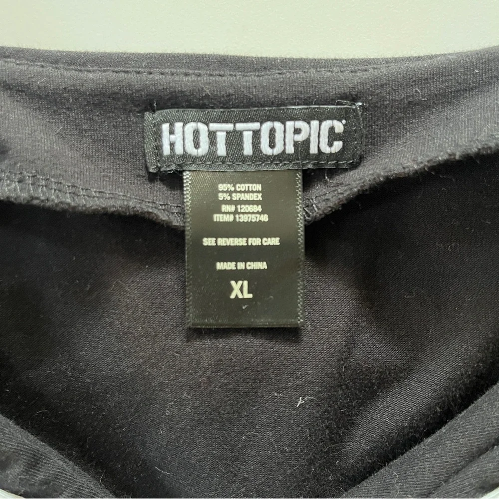 Hot Topic Black Mini Dress - Picture 4 of 4